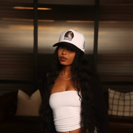 Sad Girls Don’t Get It Done™ Hat – White